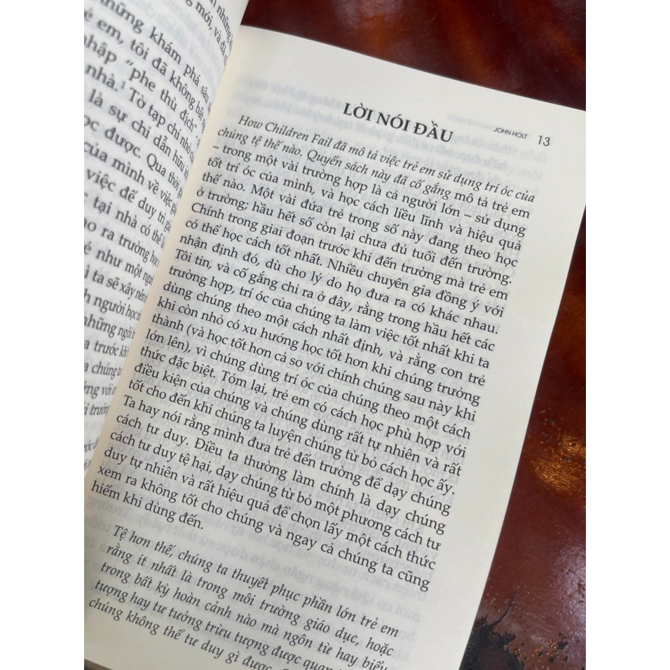 Sách - [Tủ sách Lyceum] Trẻ em học như thế nào? - John Holt - NXB Phụ Nữ (sách mới 2022)