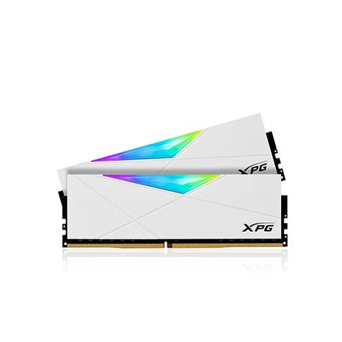 Ram máy tính Adata DDR4 XPG SPECTRIX D50 RGB 8GB Bus 3200MHz WHITE/GREY -Chính hãng(BH 5 năm) | BigBuy360 - bigbuy360.vn