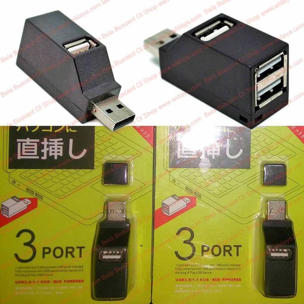 Bộ Chia 3 Cổng Usb 2.0 Cho Notebook Laptop