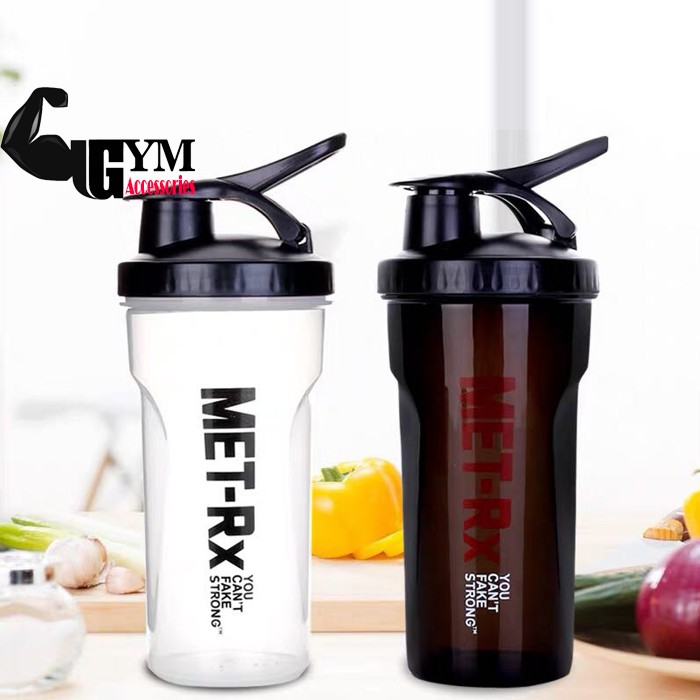 Bình nước thể thao bình lắc shake bottle Met-RX