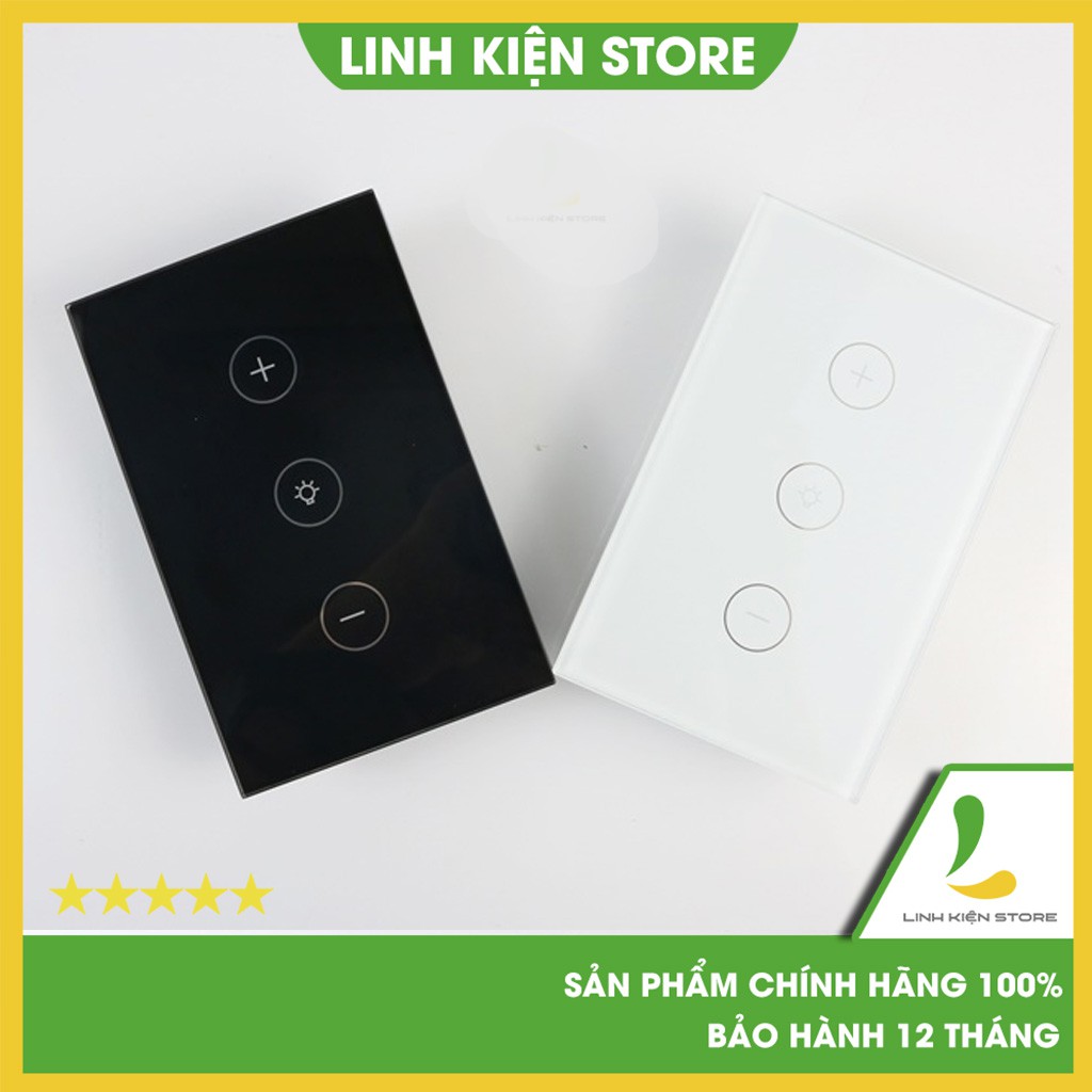 Công Tắc Wifi Điều Khiển Đèn có Dimmer chỉnh sáng tối Tuya Smart Life - Bảo hành 12 tháng