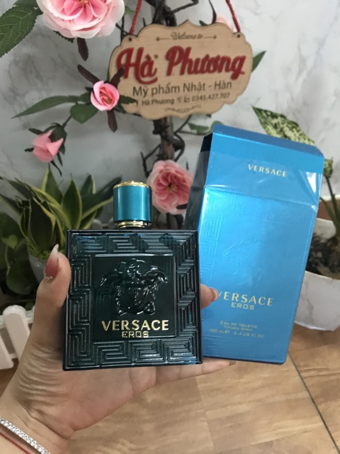 Nước hoa Eros versace vỏ xanh chuẩn AUTH | BigBuy360 - bigbuy360.vn