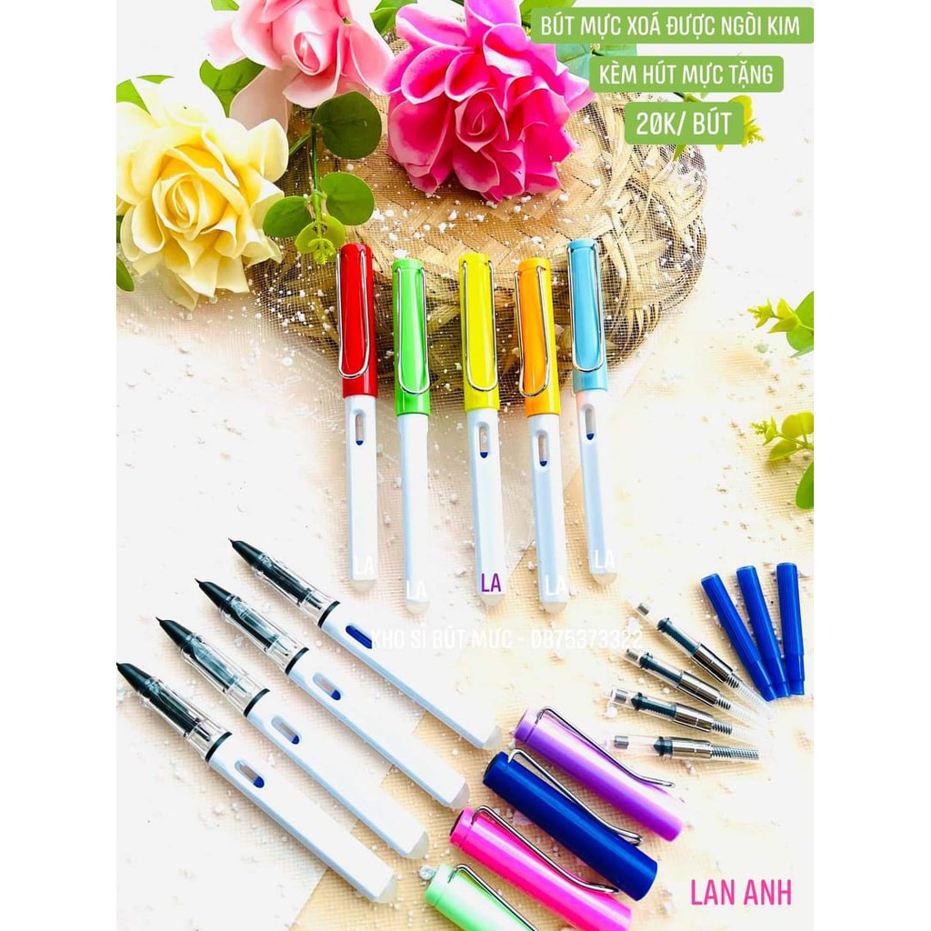 Set 10 Bút mực xóa được khuyến mại