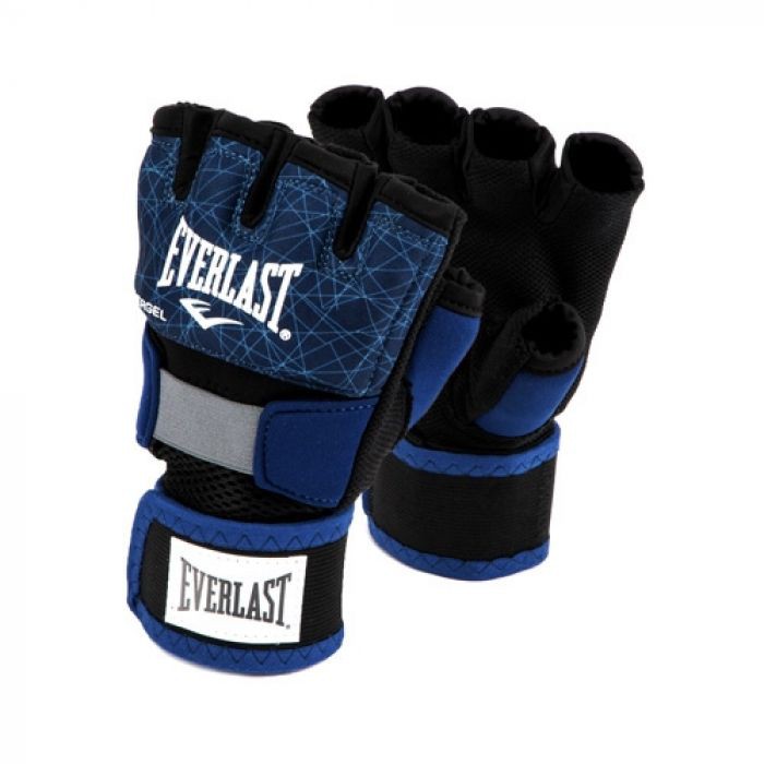 Băng tay xỏ boxing Everlast Printed Evergel - Xanh