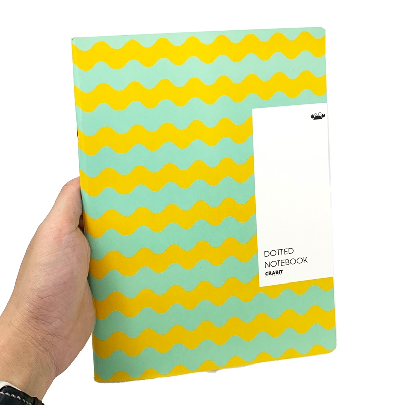 Vở Pattern Dotted - Không Kẻ Có Chấm 120 Trang - Crabit Notebuck 1618