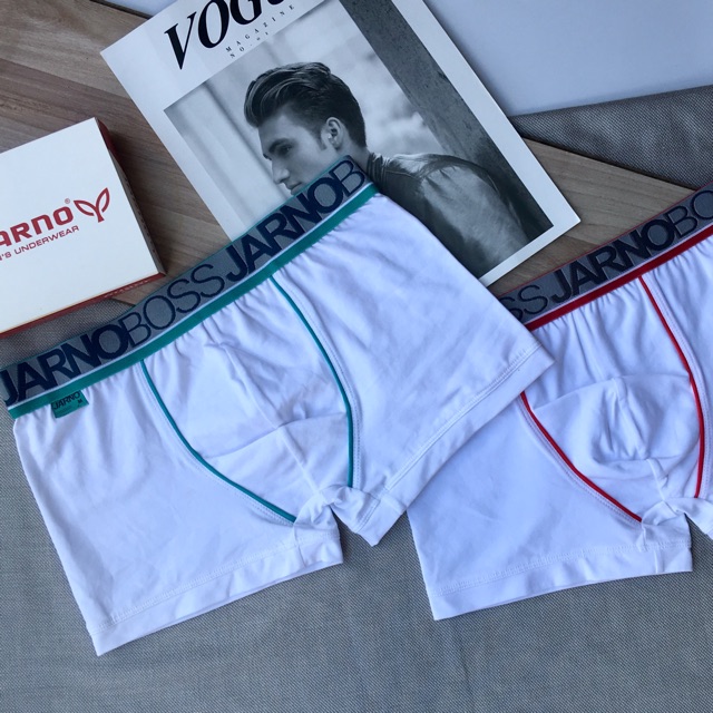 Combo 2 quần lót boxer trắng JARNO BOSS