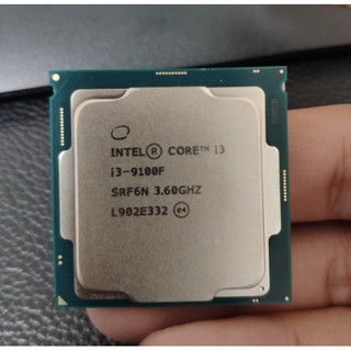 CPU Intel Core i3 9100F 4 Cores 4 Threads 3.6 - 4.2GHz (hàng tray no Fan) MÃ SRF7W