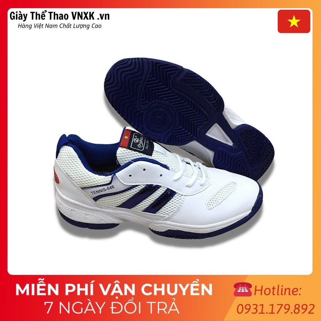 [Giày Chính Hãng] Giày Tennis Chí Phèo 046 ⚡FREESHIP⚡Cao Cấp, Dành cho cả nam và nữ.