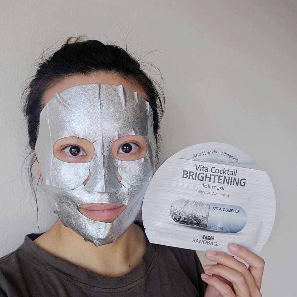 Mặt Nạ BNBG Dưỡng Sáng Cho Mọi Loại Da - Vita Cocktail Brightening Foil Mask