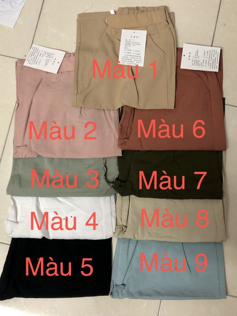 Quần Ngố Đũi Xước Cạp Chun Sau | BigBuy360 - bigbuy360.vn