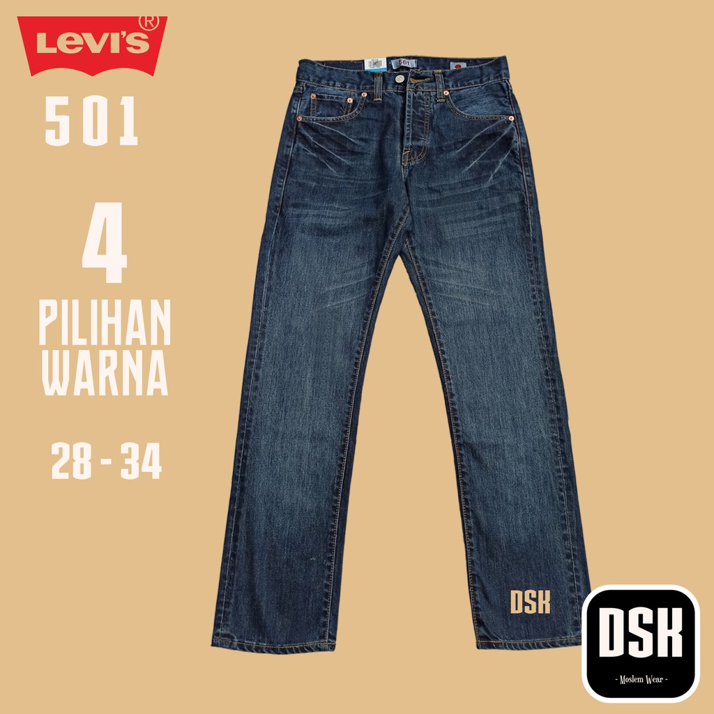 Quần Jean Dài Ống Suông Thời Trang Nhật Bản Dành Cho Nam Levis 501