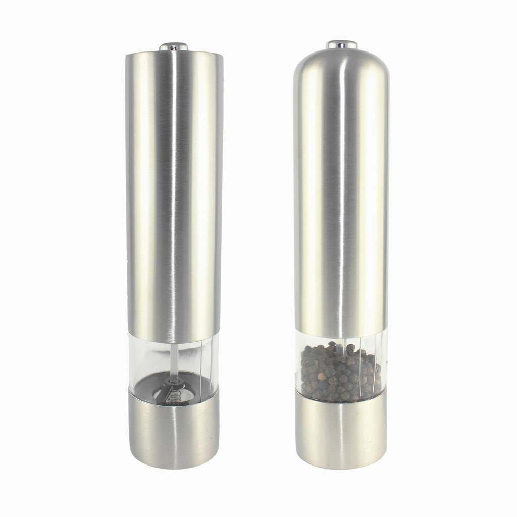 Dụng cụ xay tiêu inox bằng tay (đầu tròn và đầu phẳng)