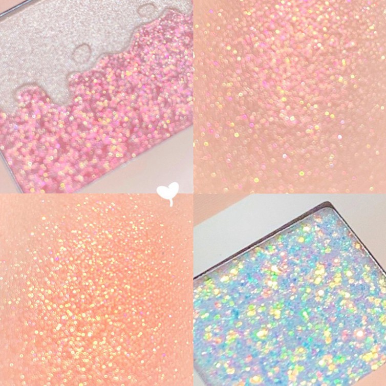 free ship Bộ Trang Điểm Dikalu Trà Sữa Bubble Time Gồm Phấn Mắt + Phấn Má + Hilight | BigBuy360 - bigbuy360.vn