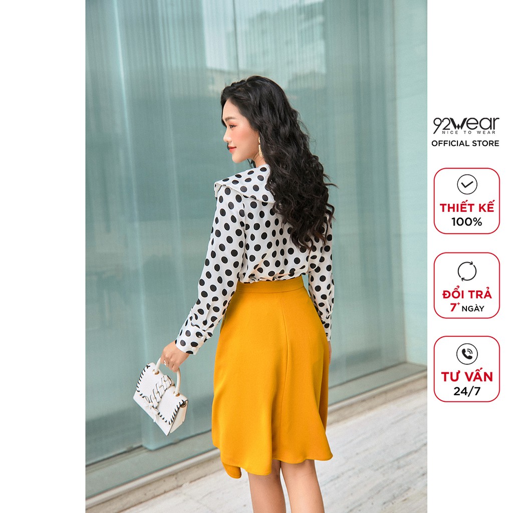 Chân váy dài công sở 92WEAR thanh lịch, tôn dáng phái đẹp JDA1895 | BigBuy360 - bigbuy360.vn