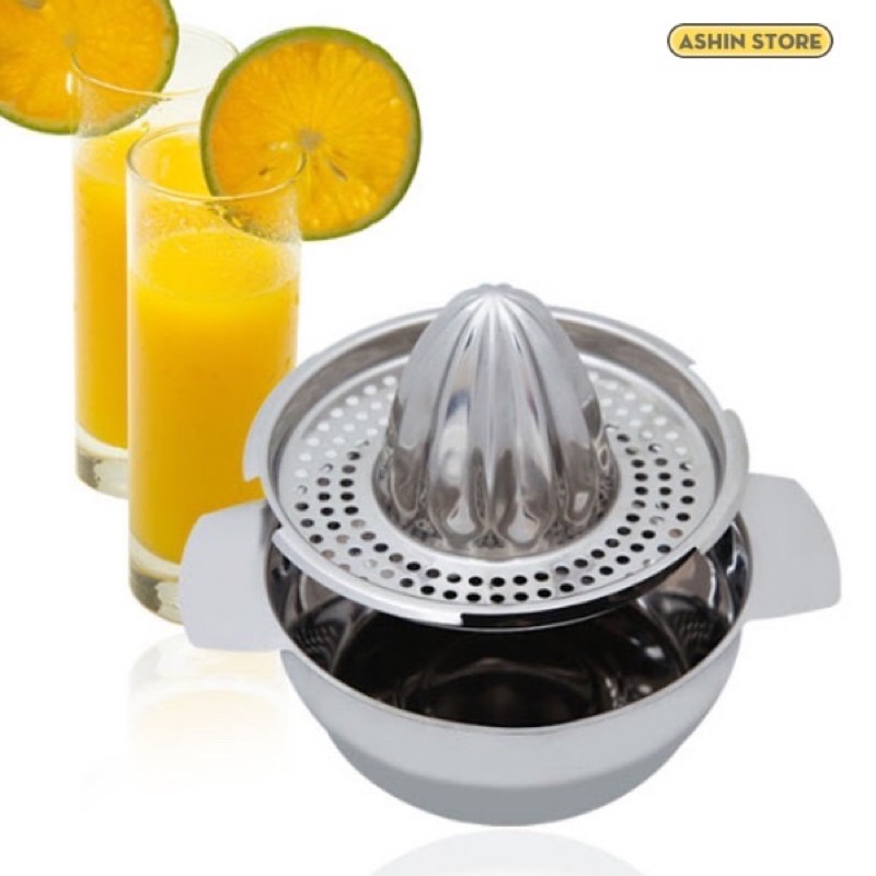 Bộ vắt cam bằng tay inox tiện dụng loại to