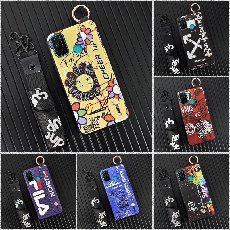 Ốp điện thoại chống thấm nước có đai đeo tay thời trang dành cho Vsmart Joy4