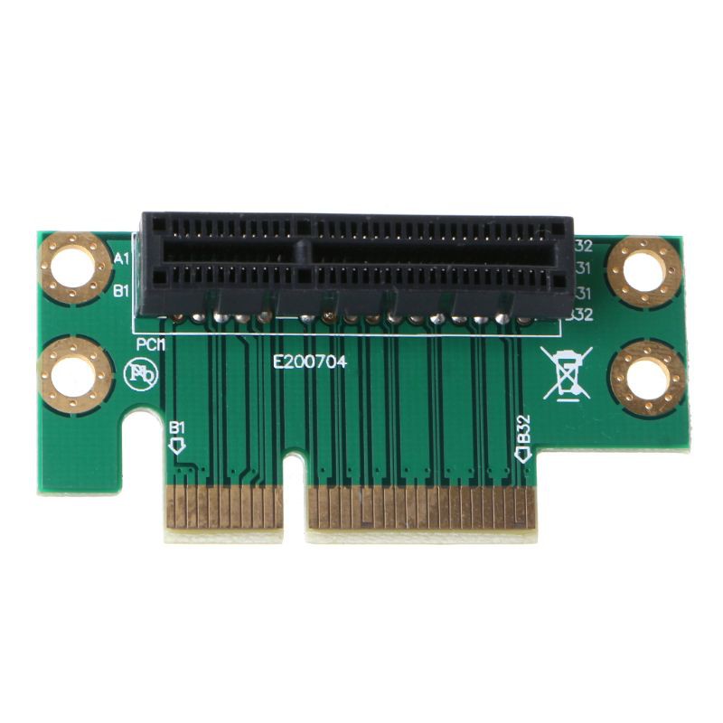 H.S.V✺PCI Express PCI-E4X Adapter Riser Card 90Degree Riser Converter for 1U/2U Server