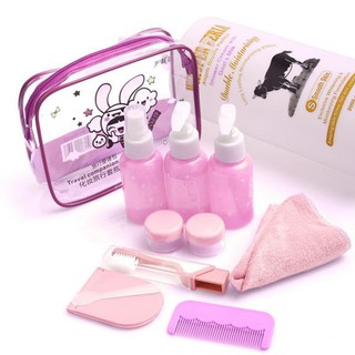 Bộ chiết mỹ phẩm đi du lịch 10 món