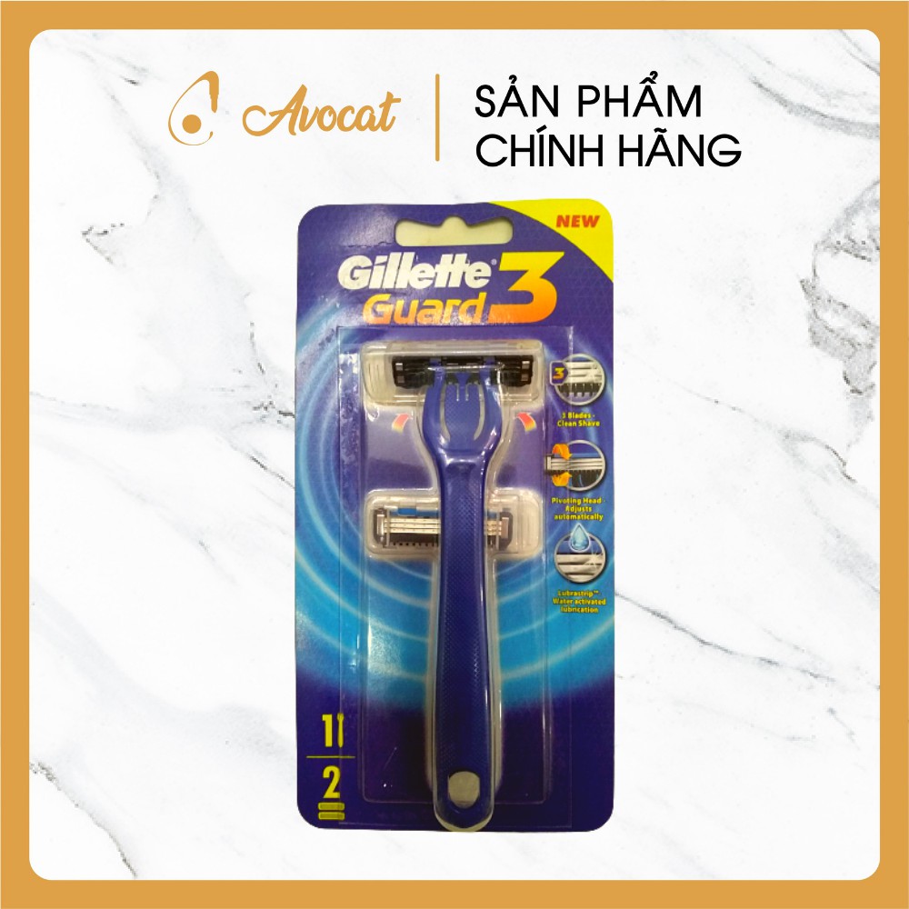 [Có mã Video] [Chính Hãng] Dao Cạo Râu Gillette Guard 3