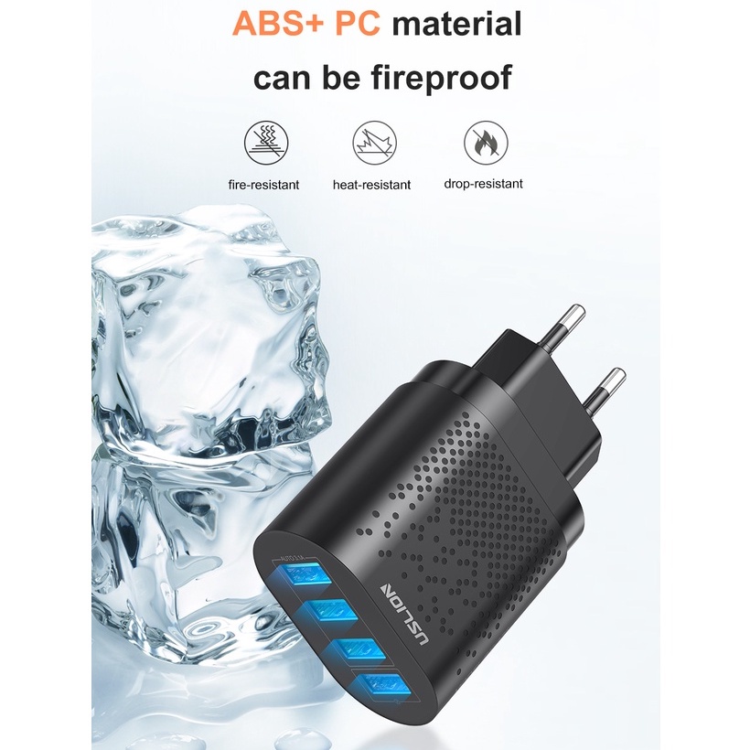 Củ sạc nhanh SPRISE 2021 U65 48W 3A Micro USB QC3.1 cho Android iphone
