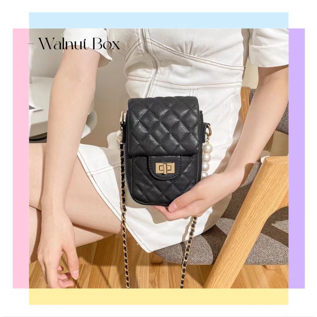 Xiaoxiangfeng Túi Đeo Chéo Đựng Điện Thoại Đính Kim Cương Thời Trang Phong Cách Mới 2022