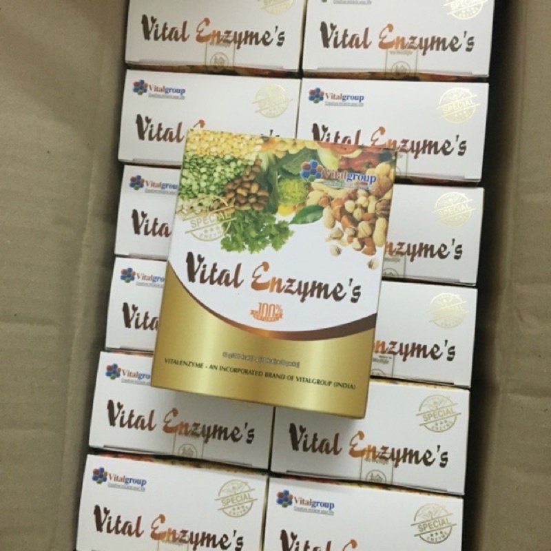 🅽🅴🆆 - Enzyme vital thanh lọc cơ thể 1 hộp