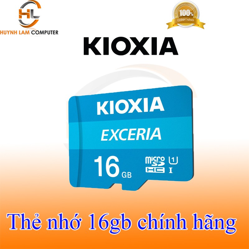 Thẻ nhớ 16GB KIOXIA Exceria microSDHC tốc độ cao - FPT phân phối