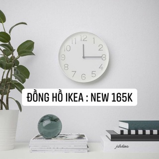 Đồng hồ treo tường IKEA phong cách tối giản