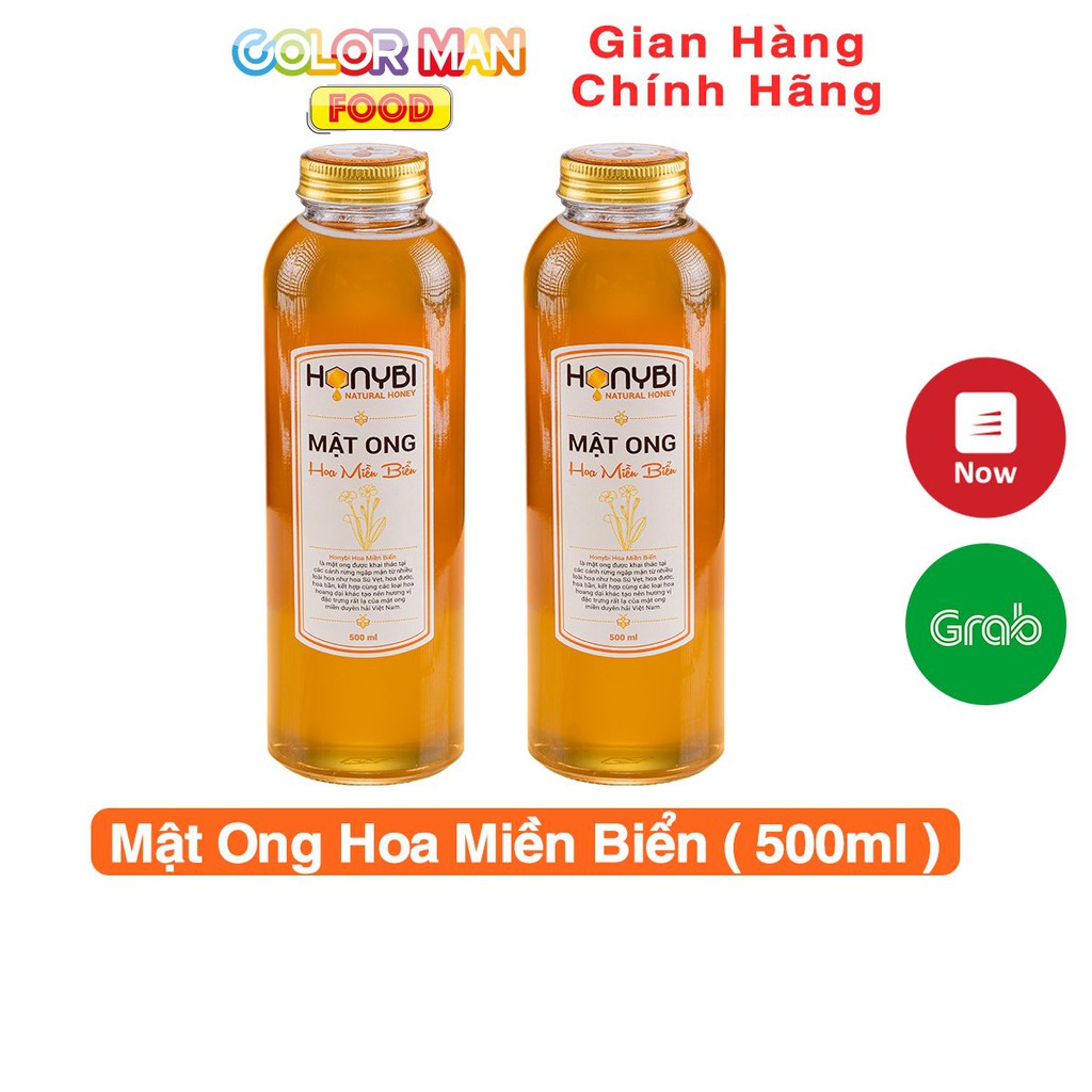 Mật Ong Hoa Miền Biển dung tích từ 500ml từ hoa như hoa Sú Vẹt, hoa đước tạo nên hương vị đặc trưng riêng