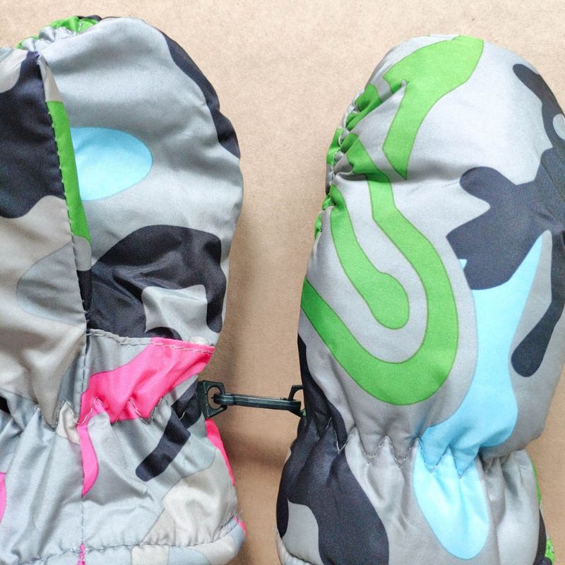 Mary☆SOME Chidren Winter Thicken Mitten Kids Outdoor Warm Waterproof Windproof Gloves