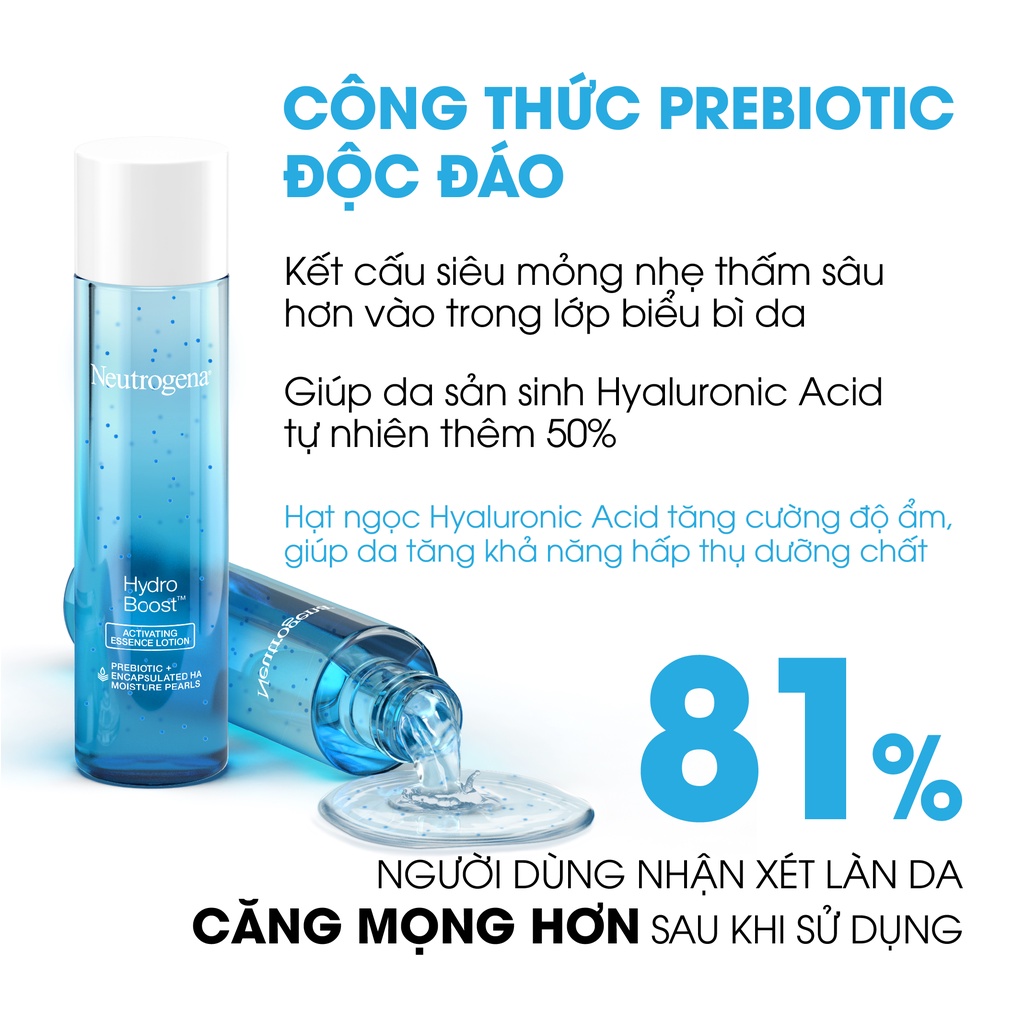 Tinh chất dưỡng ẩm Neutrogena Hydro Boost Activating Essence Lotion 150ml