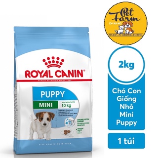 Thức ăn hạt Royal Canin mini puppy cho cún gói 2kg