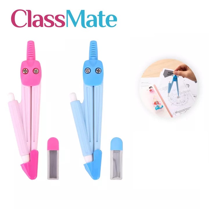 Bộ Compa chì kim kèm tẩy Classmate CL-CM101