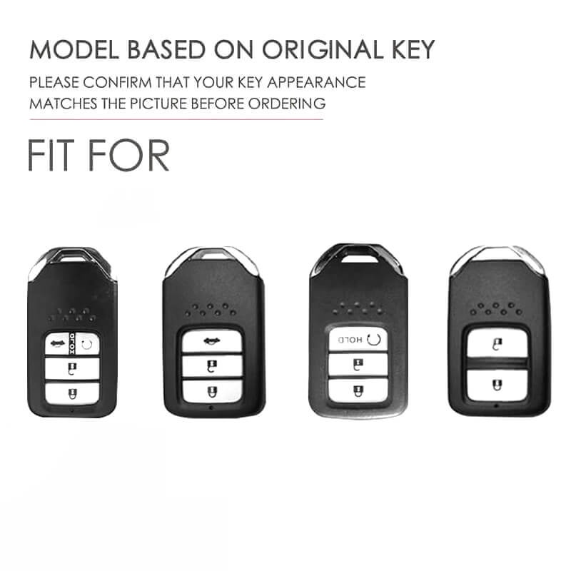 Vỏ Bọc Chìa Khóa Bằng Hợp Kim Kẽm Cho Honda City HRV CRV Accord Civic FC 10Gen Type-R