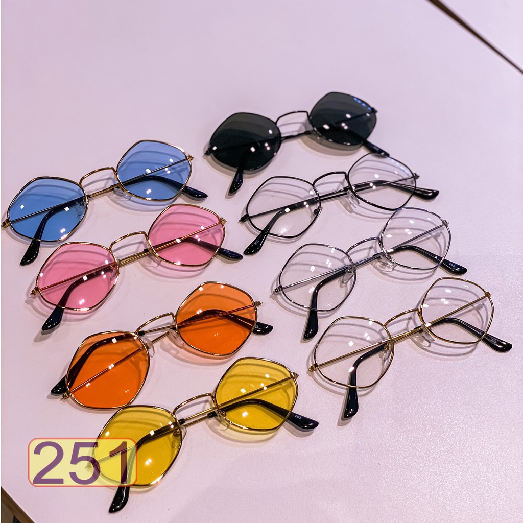 [Mã FARSSTGRE giảm 5K đơn bất kỳ] MẮT KÍNH THỜI TRANG HOT TREND 203 K251 NHIỀU MÀU SIÊU ĐẸP | BigBuy360 - bigbuy360.vn