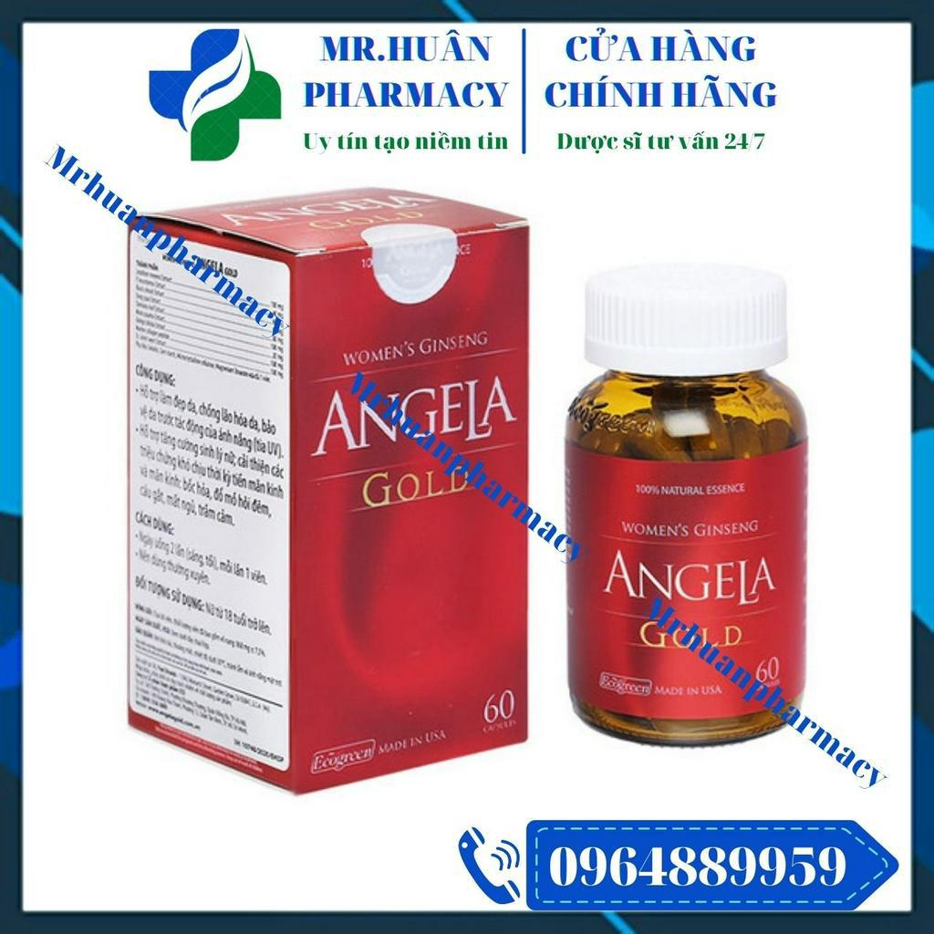 Sâm Angela Gold (Lọ 60 viên) - Women' Ginseng