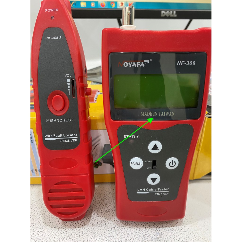 Máy test cáp mạng đa năng Noyafa NF-308 ( Chính Hãng )