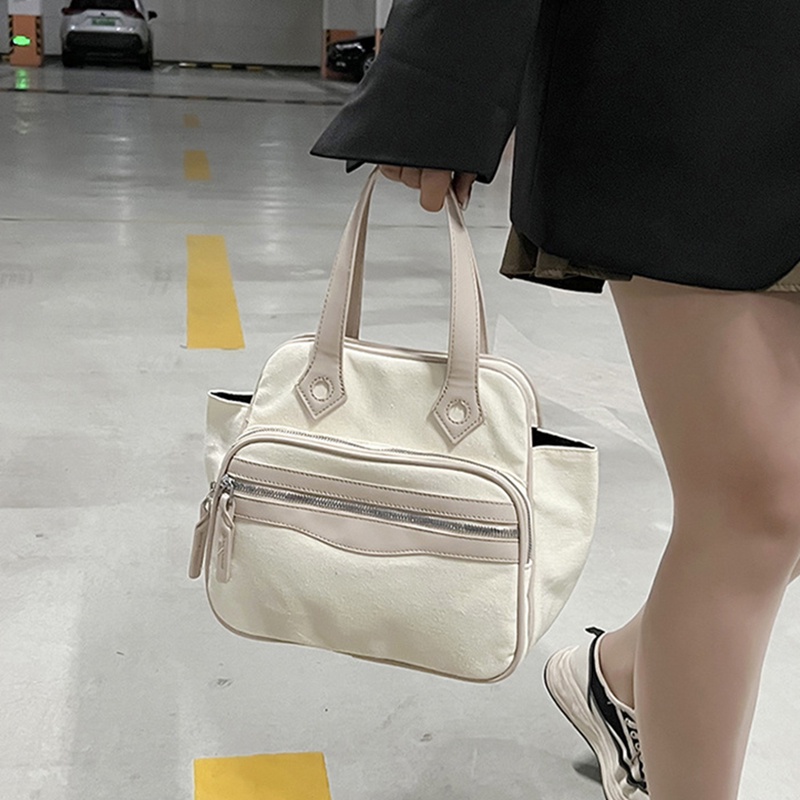 Túi Đeo Vai Vải canvas Chất Lượng Cao Sức Chứa Lớn Thời Trang Cho Nữ
