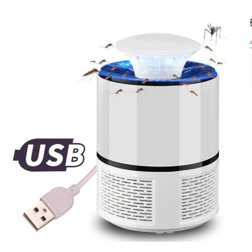 Đèn bắt muỗi hình trụ cao cấp cắm USB mẫu mới năm-003