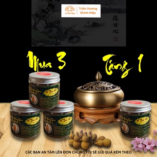 Trầm hương -  Nụ trầm hương cao cấp khói ngược hồ lô TÀI LỘC hương Thuốc Bắc cao cấp nguyên chất 100% không hóa chất