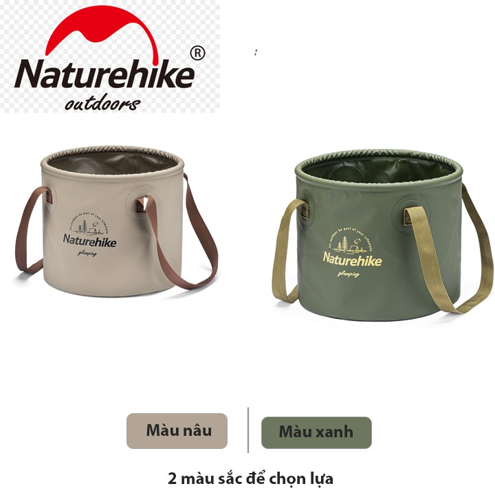 Xô đựng nước gấp gọn Nature Hike Glamping X20L