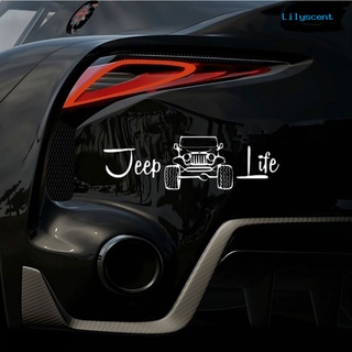 Decal Dán Trang Trí Thân Xe Hơi Jeep Life