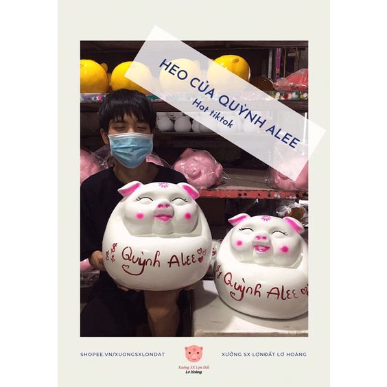 Heo Đất bụng phệ mắt híp, Xưởng SX Lợn Đất Lơ Hoàng