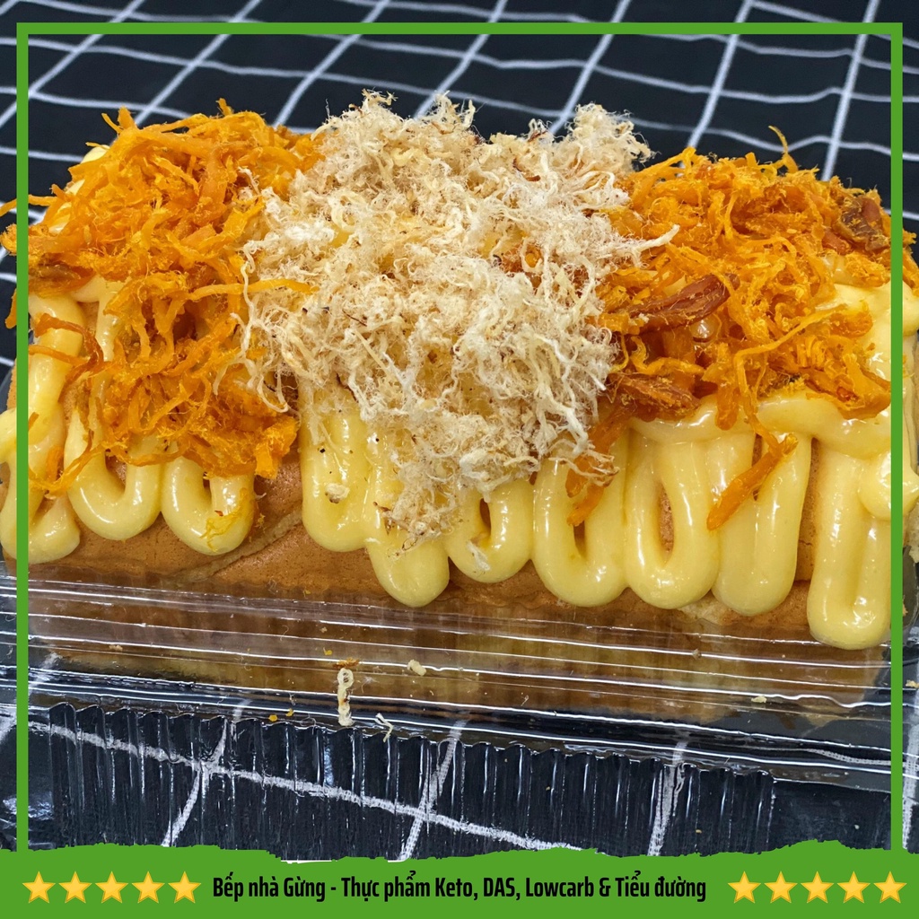 Bông lan ruốc MIX  - For Keto, DAS, Lowcarb & Tiểu đường