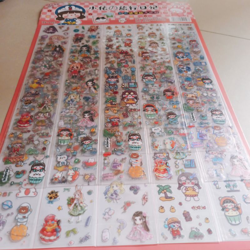Sỉ Vỉ Dán Sticker Hình Dán Cute siêu đang yêu