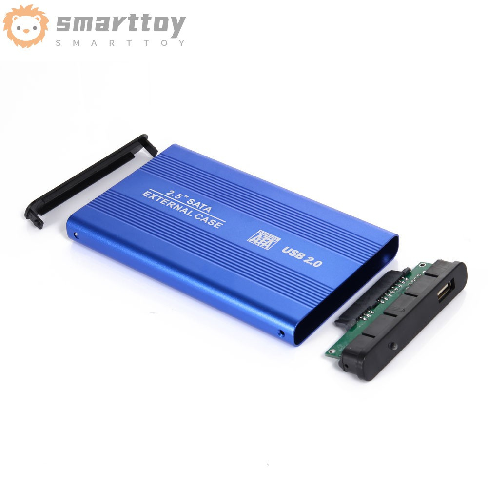 Hộp Đựng Ổ Cứng Ngoài 2.5inch Usb 2.0 Hdd Sata Cho Pc Laptop Notebook