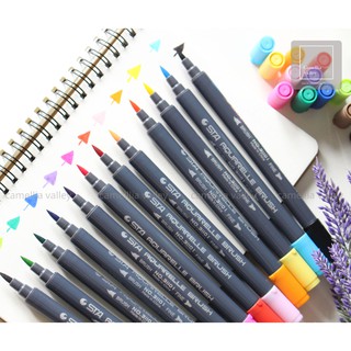 Bút vẽ màu Dual Tip Brush nhiều màu sắc