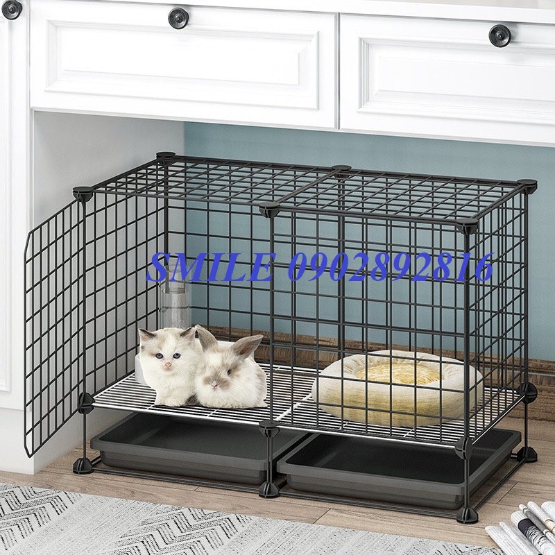 [TẶNG MÓC CHUỒNG] COMBO CHUỒNG, LỒNG LƯỚI THÉP DÀNH CHO CHÓ MÈO THÚ CƯNG ĐA NĂNG