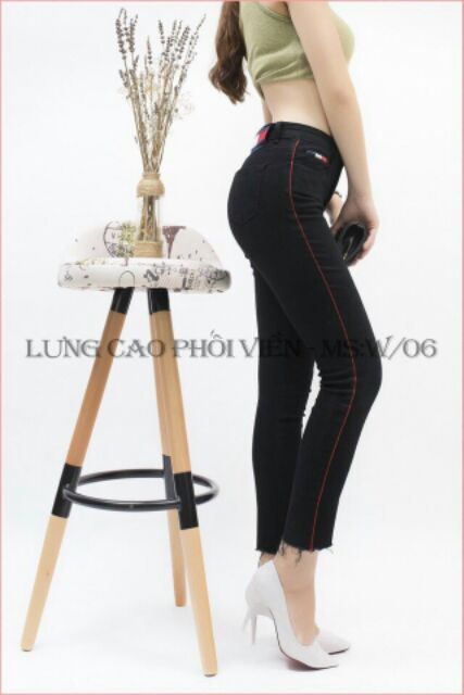 Quần beggy nữ, Quần kaki nữ lưng cao hai sọc thời trang | BigBuy360 - bigbuy360.vn