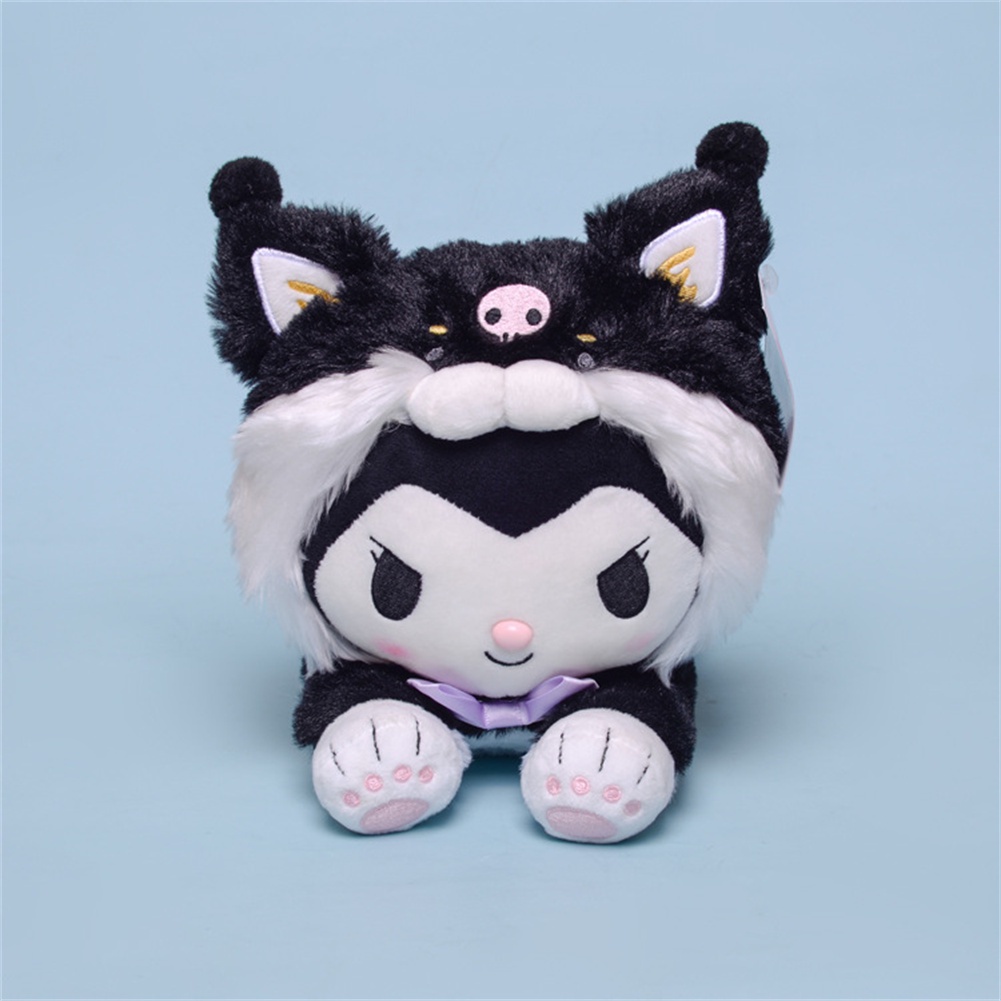 Sanrio Búp Bê Nhồi Bông Đồ Chơi Hình Cinnamoroll / Mèo / Cinnamoroll / Hoạt Hình Đáng Yêu Cho Bé